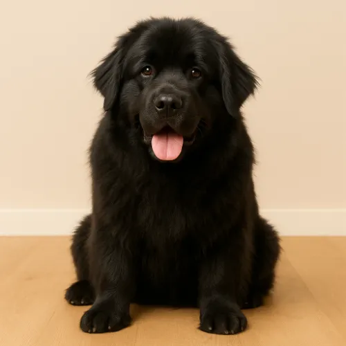 Newfoundlænder – alt om den venlige kæmpe og vandhund